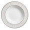 Тарелка суповая Noritake Монтвейл Платиновый кант 21 см, фарфор костяной