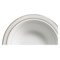 Салатник круглый Noritake Монтвейл Платиновый кант 24,5 см, фарфор костяной