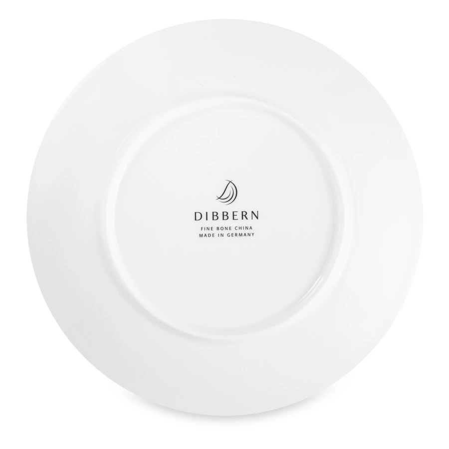 Тарелка десертная Dibbern Чёрный лес 16 см, фарфор костяной