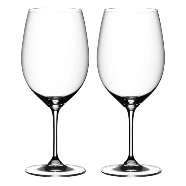 Набор бокалов для красного вина Riedel Vinum Cabernet Sauvignon 650 мл, 2 шт, стекло хрустальное