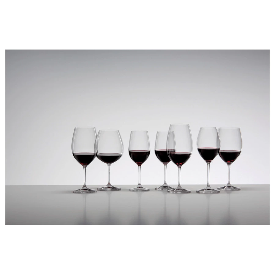 Набор бокалов для красного вина Riedel Vinum Cabernet Sauvignon 650 мл, 2 шт, стекло хрустальное
