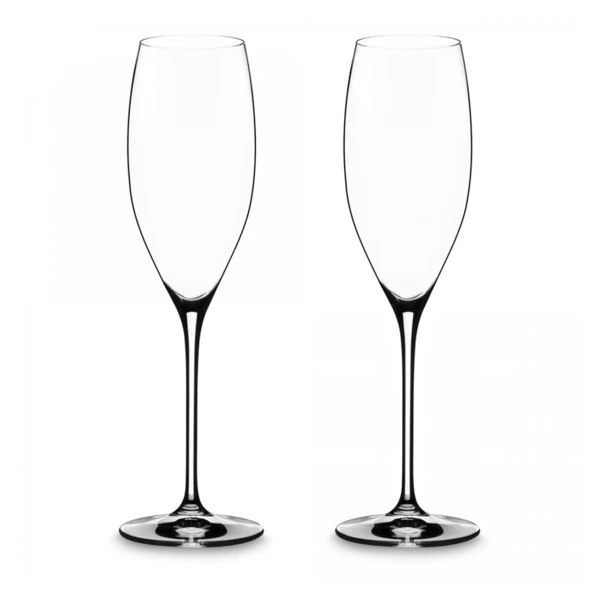 Набор бокалов для шампанского Riedel Vinum Cuvee Prestige 230 мл, 2шт, стекло хрустальное