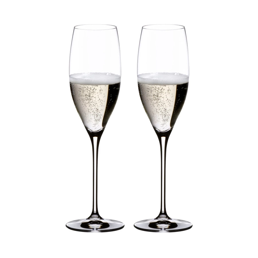 Набор бокалов для шампанского Riedel Vinum Cuvee Prestige 230 мл, 2шт, стекло хрустальное