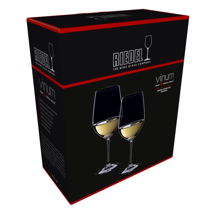 Набор бокалов для белого вина Riedel Vinum Riesling Grand Cru 404 мл, 2 шт, стекло хрустальное, п/к
