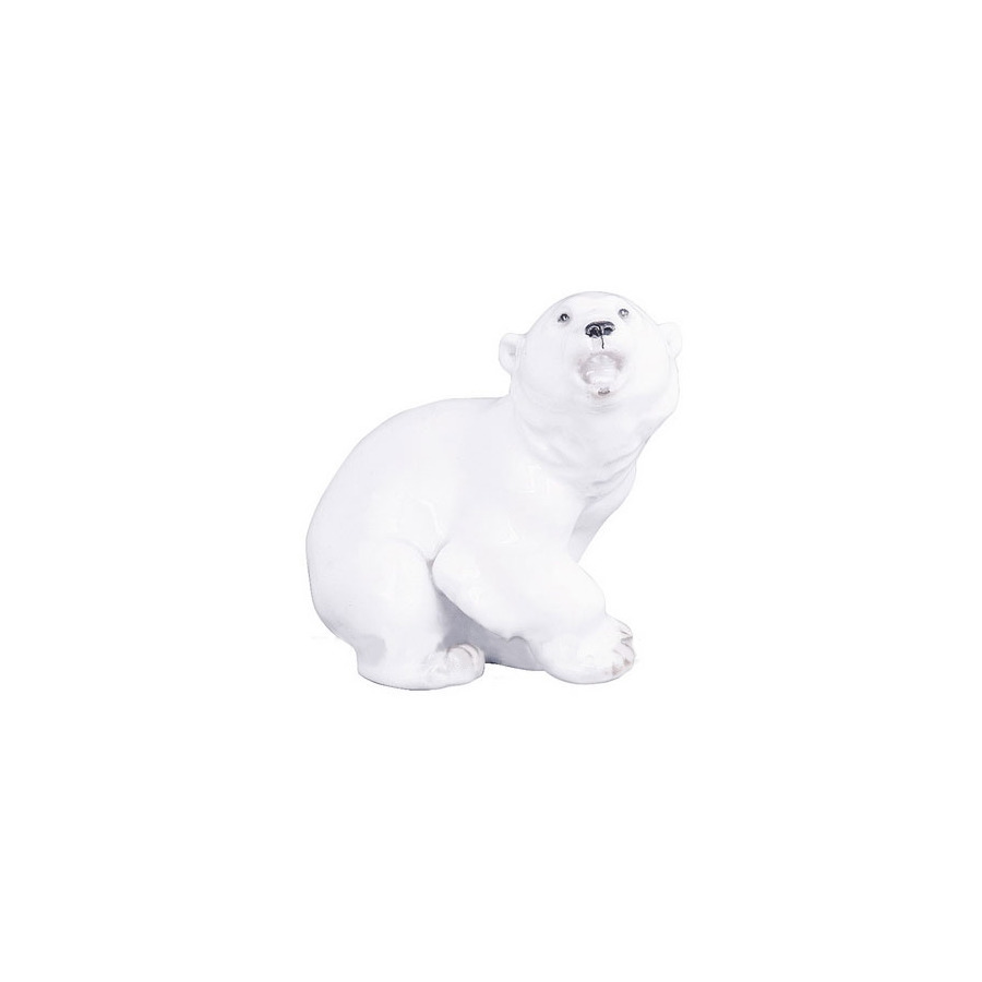 Фигурка ИФЗ Медвежонок 11,5 см, фарфор твердый фигурка медвежонок