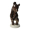Скульптура ИФЗ Медвежонок стоящий, фарфор твердый
