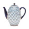 Кофейник ИФЗ Кобальтовая сетка Тюльпан 1,2 л, фарфор твердый