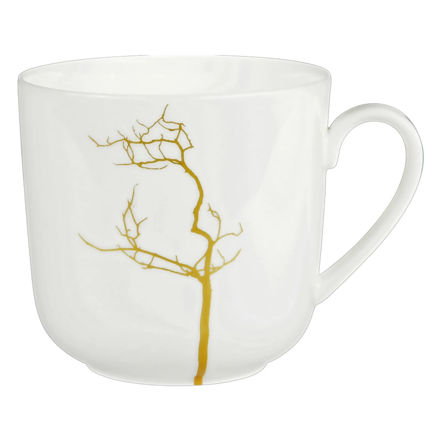 Кружка Dibbern Золотой лес 320 мл, фарфор костяной