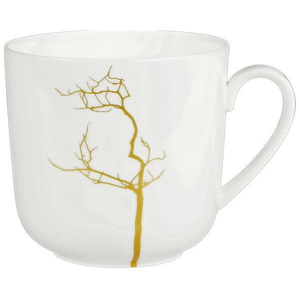 Кружка Dibbern Золотой лес 320 мл, фарфор костяной