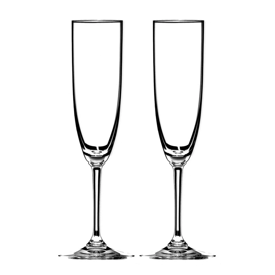 Набор бокалов для шампанского Riedel Vinum Champagne Flute 162 мл, 2шт, стекло хрустальное