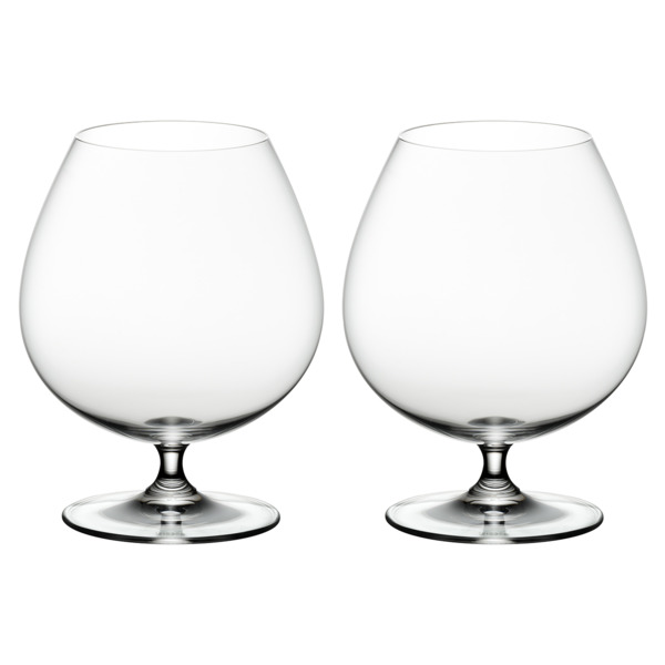 Набор бокалов для бренди Bar Brandy Riedel Vinum 885 мл, 2 шт, хрусталь бессвинцовый, п/к