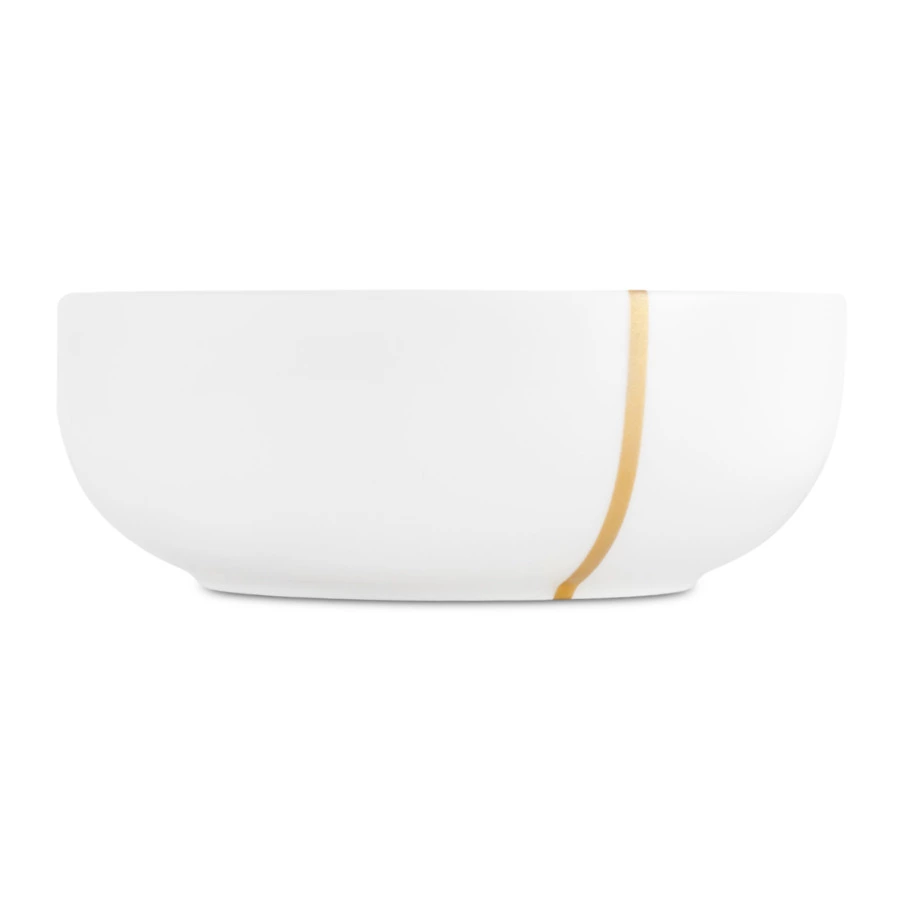 Салатник порционный Dibbern Золотой лес 13 см, фарфор костяной