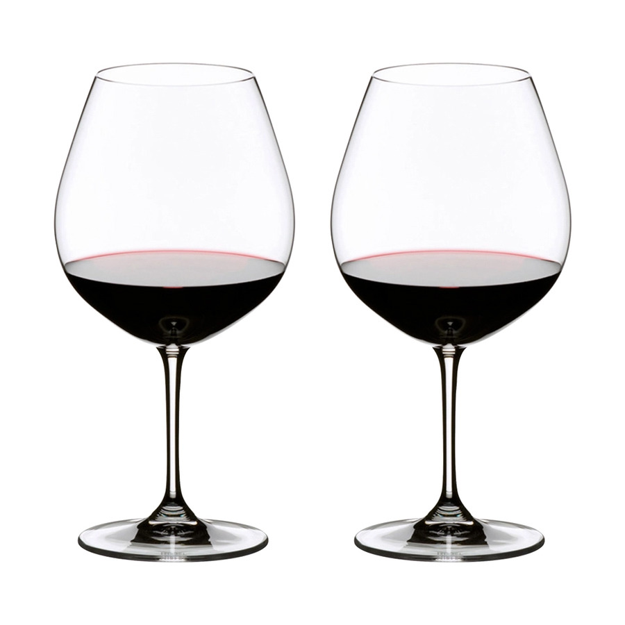 Набор бокалов для красного вина Riedel Vinum Pinot Noir/Burgundy red 725мл, 2шт, стекло хрустальное