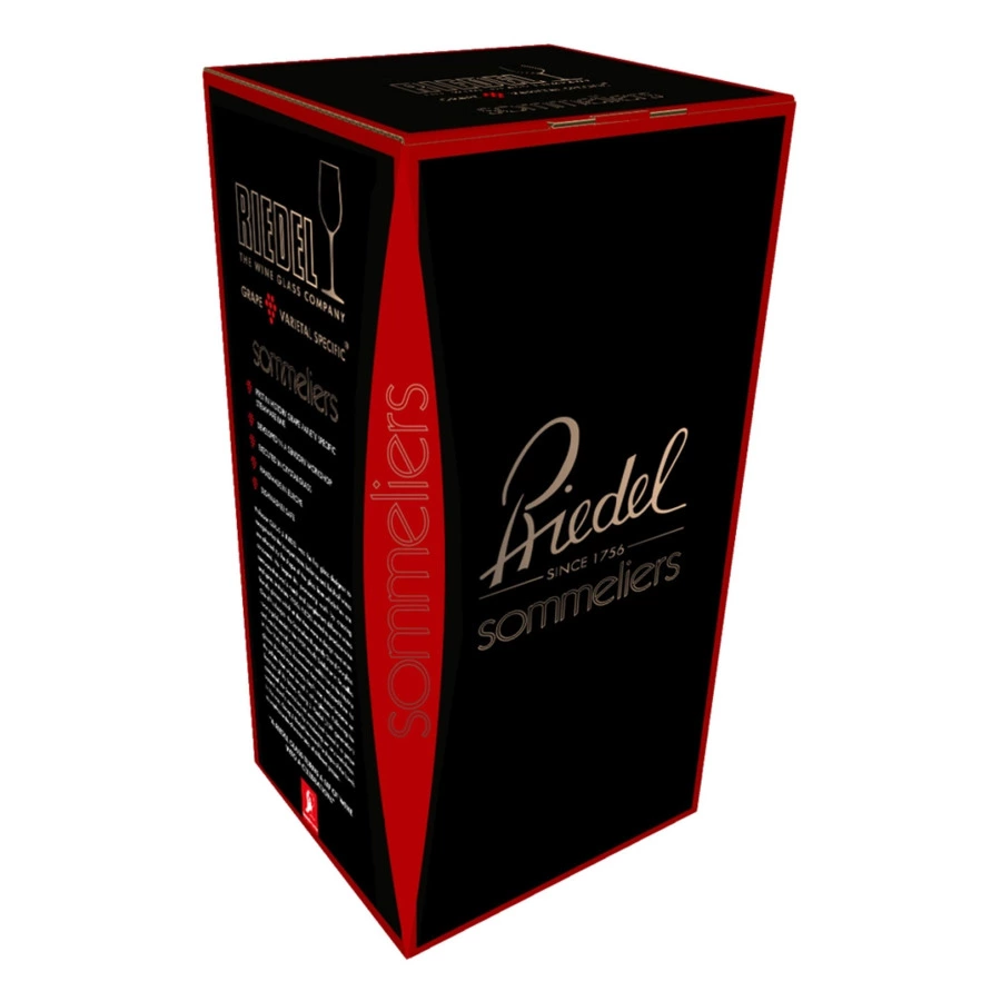 Бокал для красного вина Riedel Sommeliers Black Tie Bordeaux 350мл, ручная работа, стекло хрустально