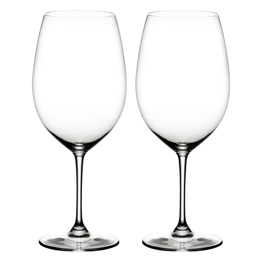 Набор бокалов для красного вина Riedel Vinum Bordeaux Grand Cru 995 мл, 2 шт, стекло хрустальное, п/