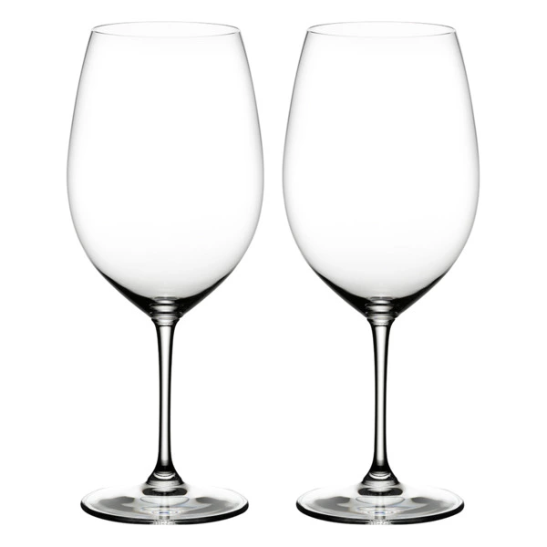 Набор бокалов для красного вина Riedel Vinum Bordeaux Grand Cru 995 мл, 2 шт, стекло хрустальное, п/