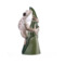 Скульптура ИФЗ Лягушка на листике, мраморный, фарфор твердый