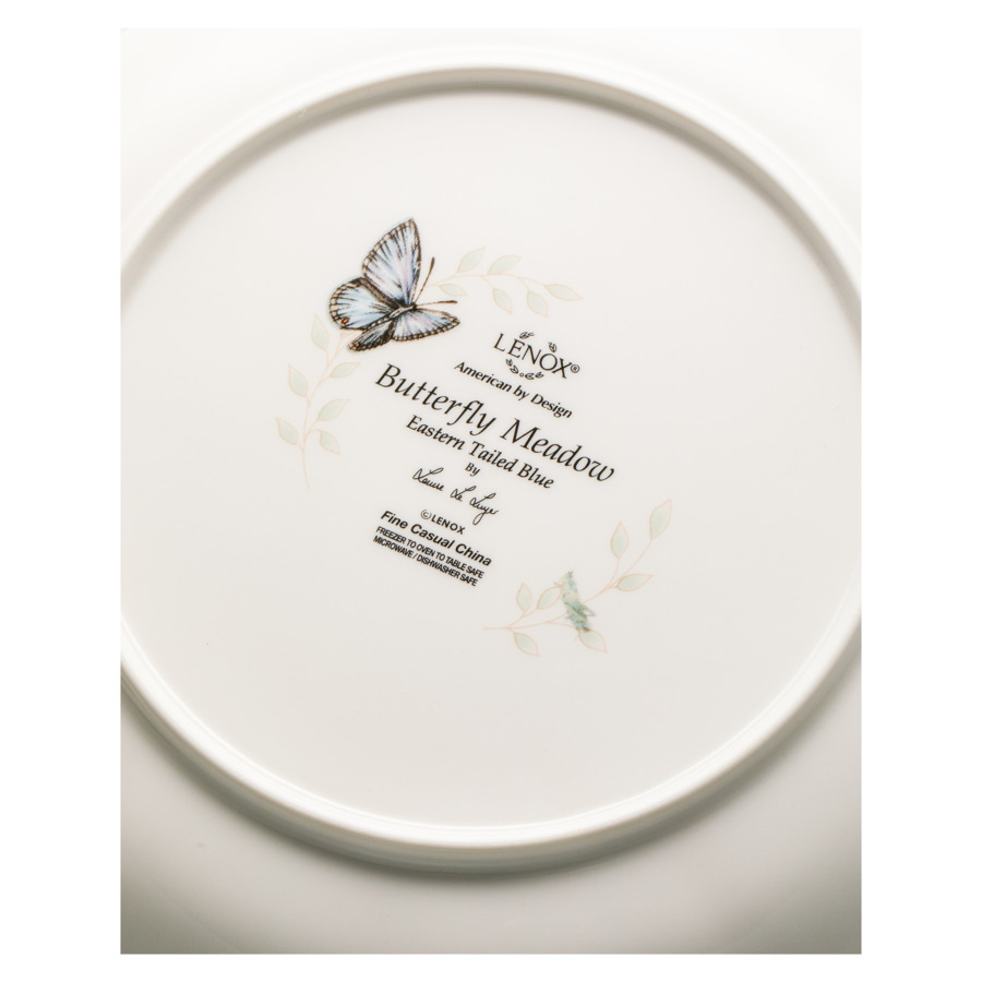 Тарелка акцентная Lenox Бабочки на лугу 23 см
