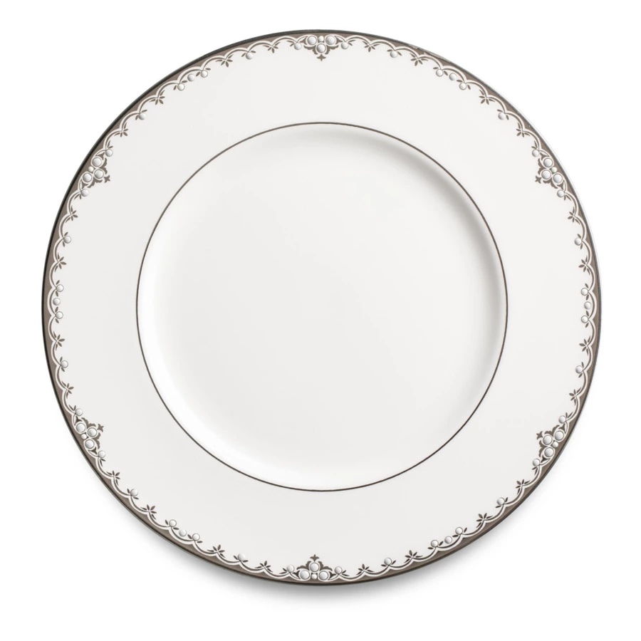 Тарелка акцентная Lenox Федеральный, платиновый кант 23 см