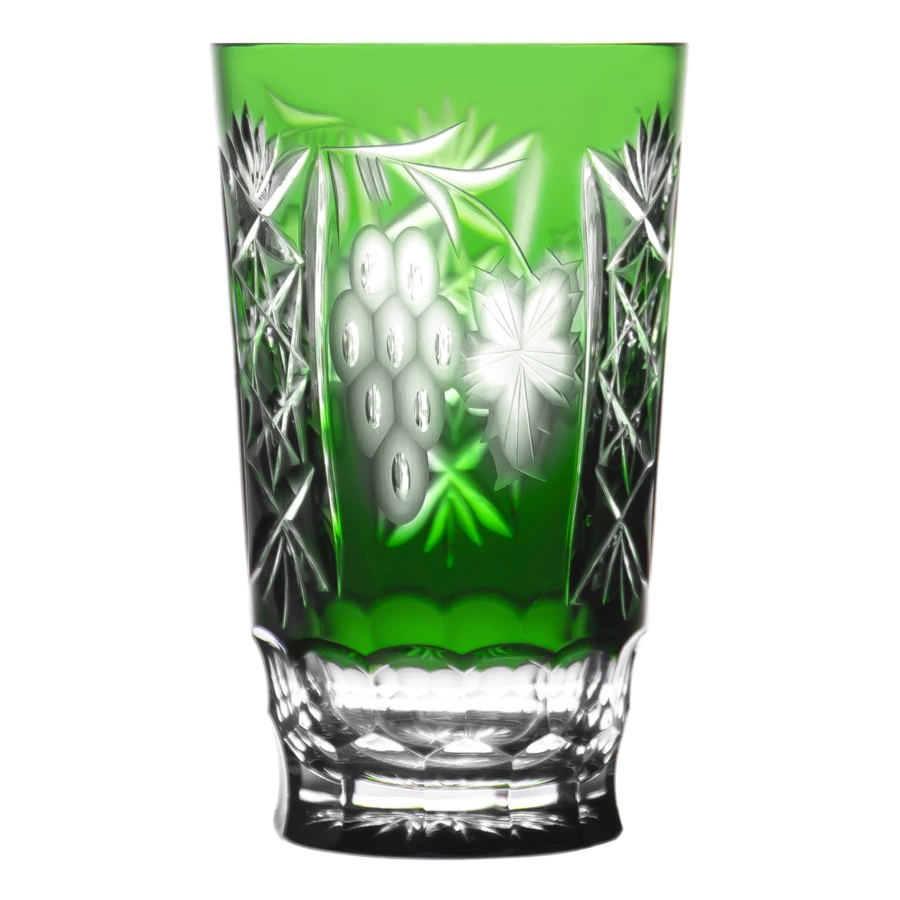 Стакан высокий 390мл темно-зеленый