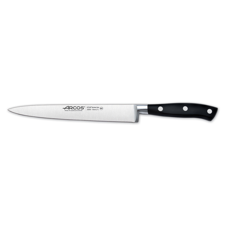 Нож кухонный  для нарезки филе  Arcos "Riviera" 17см, кованая сталь
