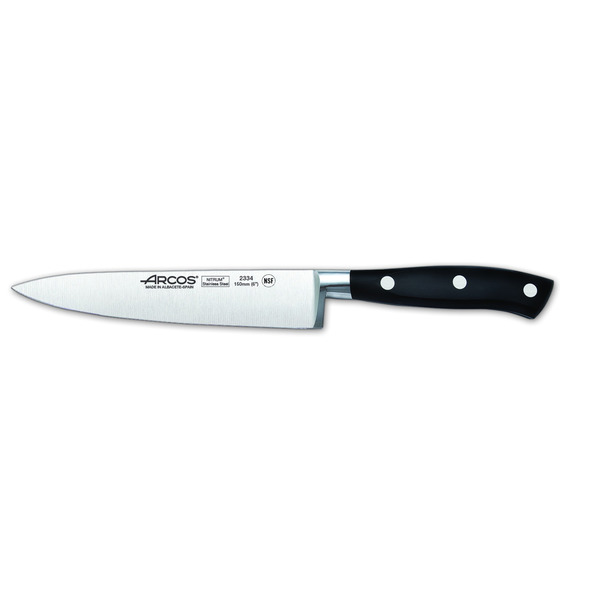 Нож кухонный Шеф Arcos Riviera 15 см, кованая сталь