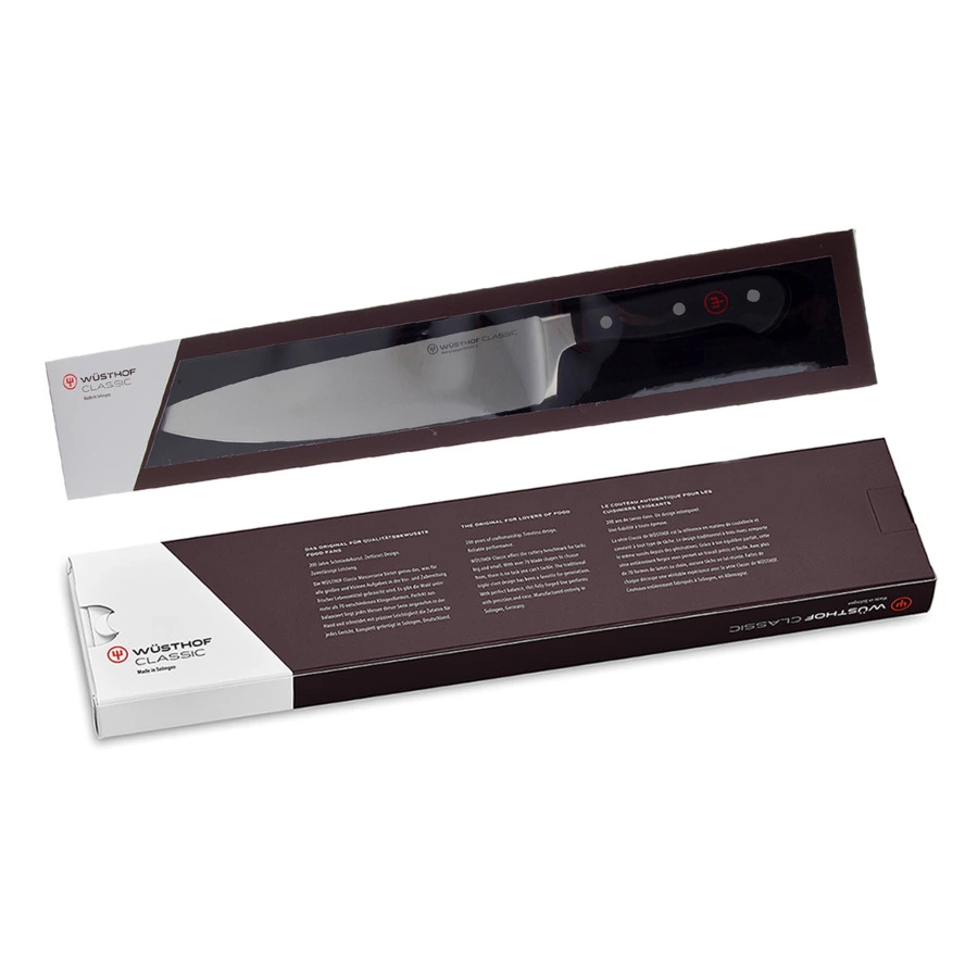 Нож кухонный Шеф WUESTHOF Classic 20 см, кованая сталь