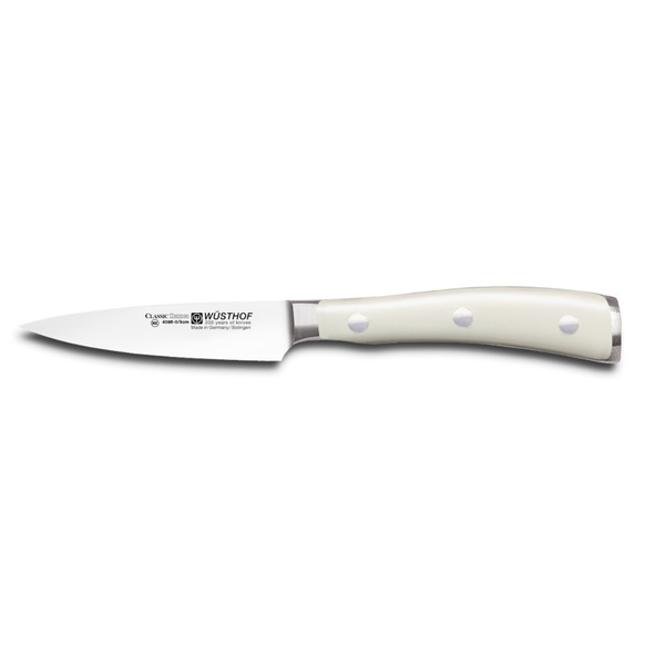 Нож овощной Wuesthof Ikon Cream White 9 см, сталь кованая