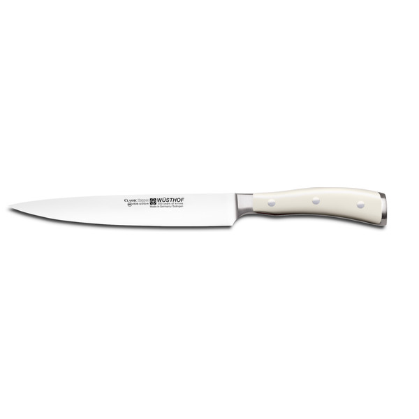 Нож кухонный для наррезки WUESTHOF Ikon Cream White, кованая сталь