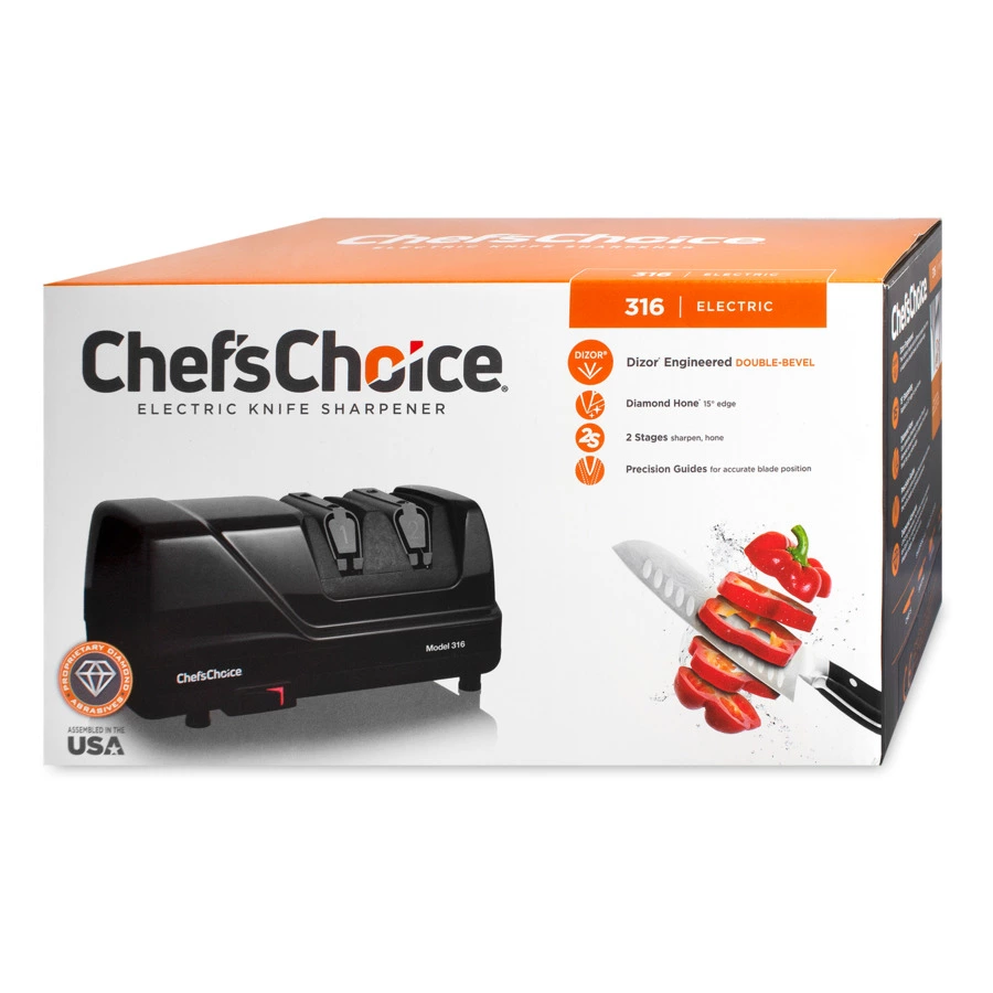 Точилка электрическая для заточки японских ножей Chef's Choice (черная)