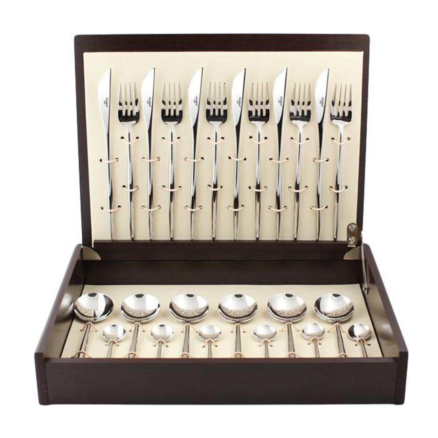 Набор столовых приборов Cutipol Moon на 6 персон 24 предмета, глянец, п/к