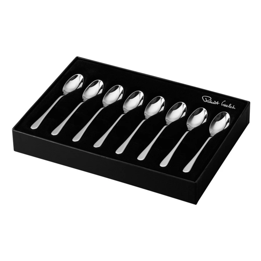 Набор кофейных ложек Robert Welch Иона Брайт, 8 шт, сталь нержавеющая