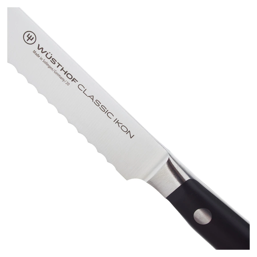 Нож кухонный для бутербродов Wuesthof Classic Icon 14 см, сталь кованая