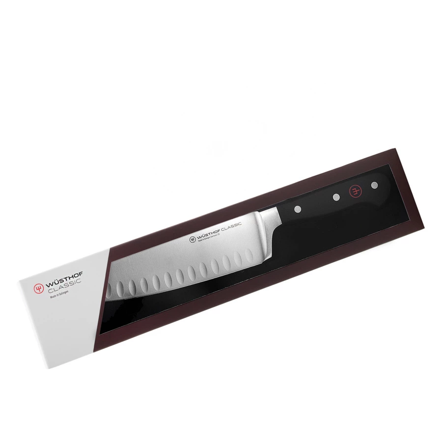 Нож Сантоку WUESTHOF Classic 20см, кованая сталь