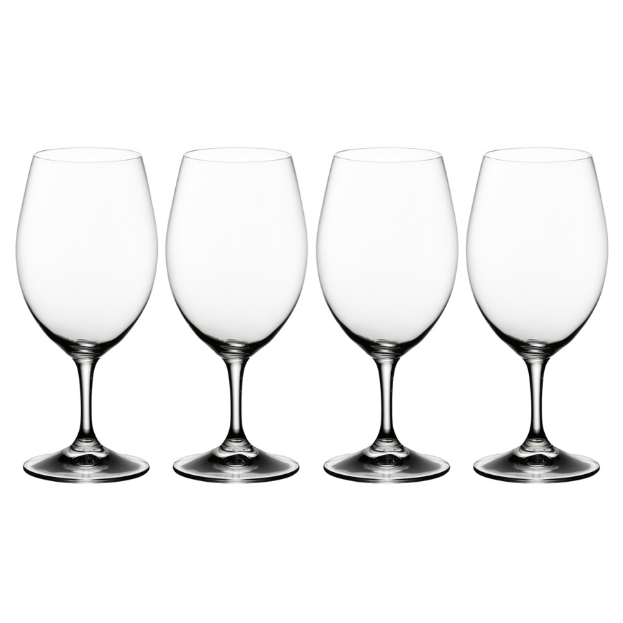 Набор бокалов 4 в тубе (530мл) бокалы для красного вина из нержавеющей стали