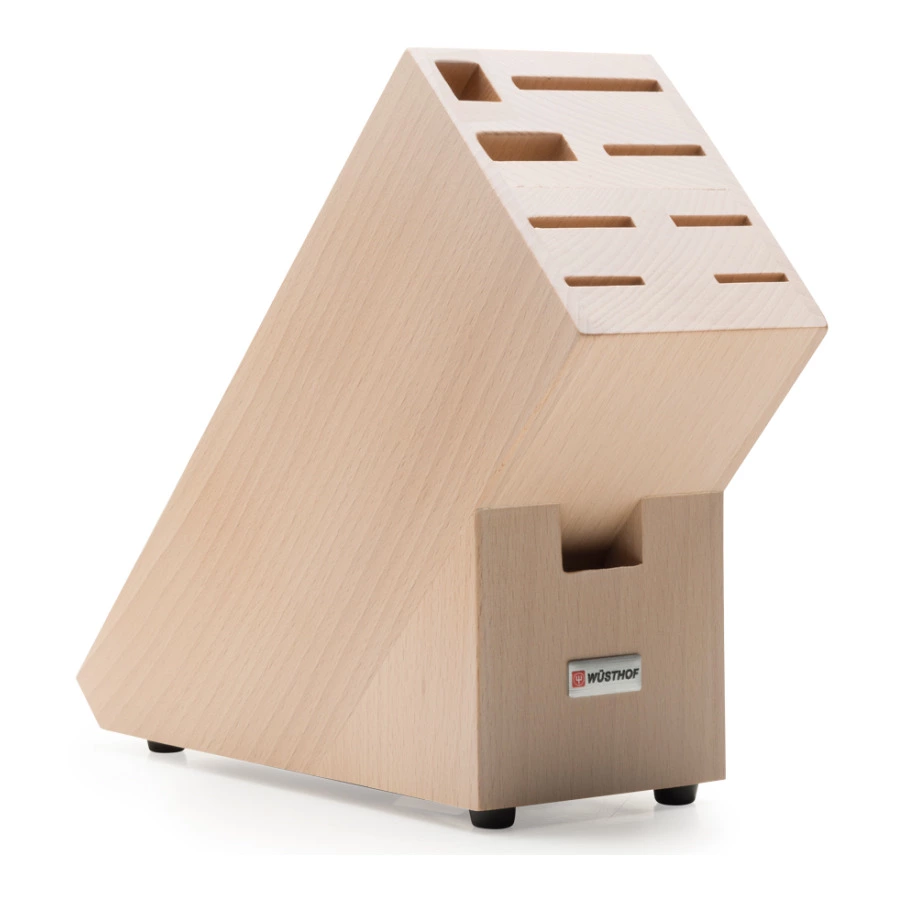Подставка для 6 ножей, ножниц и мусата WUESTHOF Knife blocks  (светлое дерево)