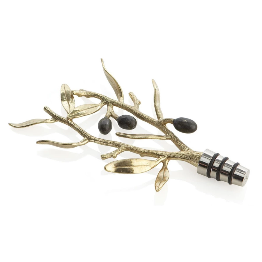 Стоппер Michael Aram Золотая оливковая ветвь 18 см