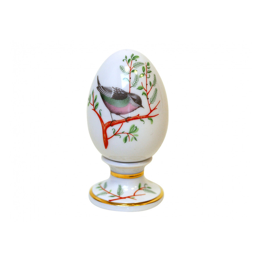 Яйцо пасхальное на подставке ИФЗ Пеночка Нева, фарфор твердый яйцо пасхальное на подставке ифз пеночка нева фарфор твердый