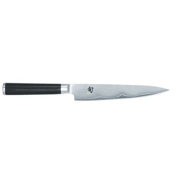 Нож кухонный универсальный KAI Шан Классик 15 см, дамасская сталь, 32 слоя
