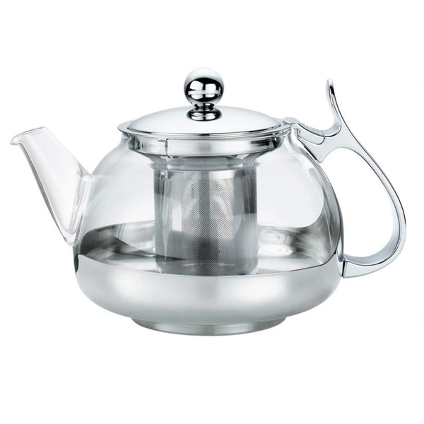 Чайник для заваривания чая с ситом Kuchenprofi 1,2 л, стекло