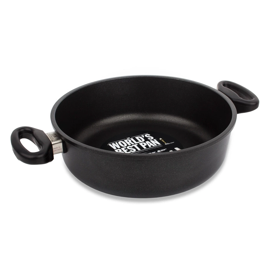 Сотейник с двумя ручками AMT Frying Pans 26х8 см, алюминий литой