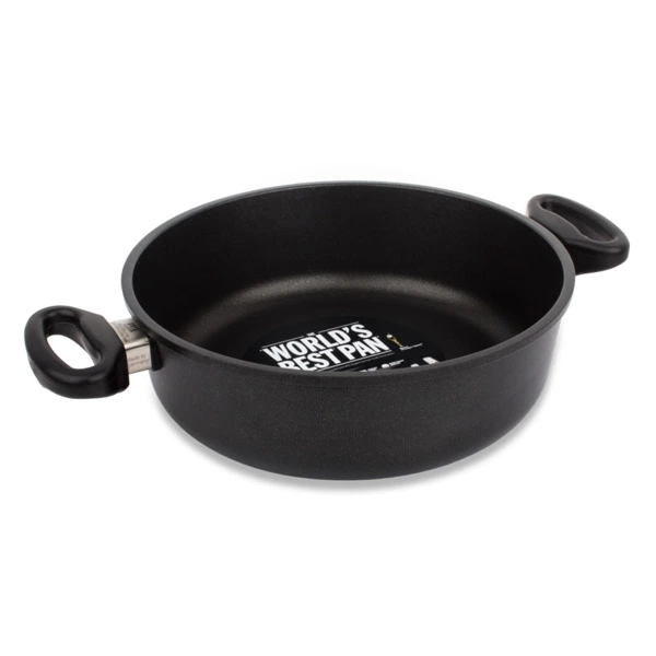 Сотейник с двумя ручками AMT Frying Pans 26х8 см, алюминий литой