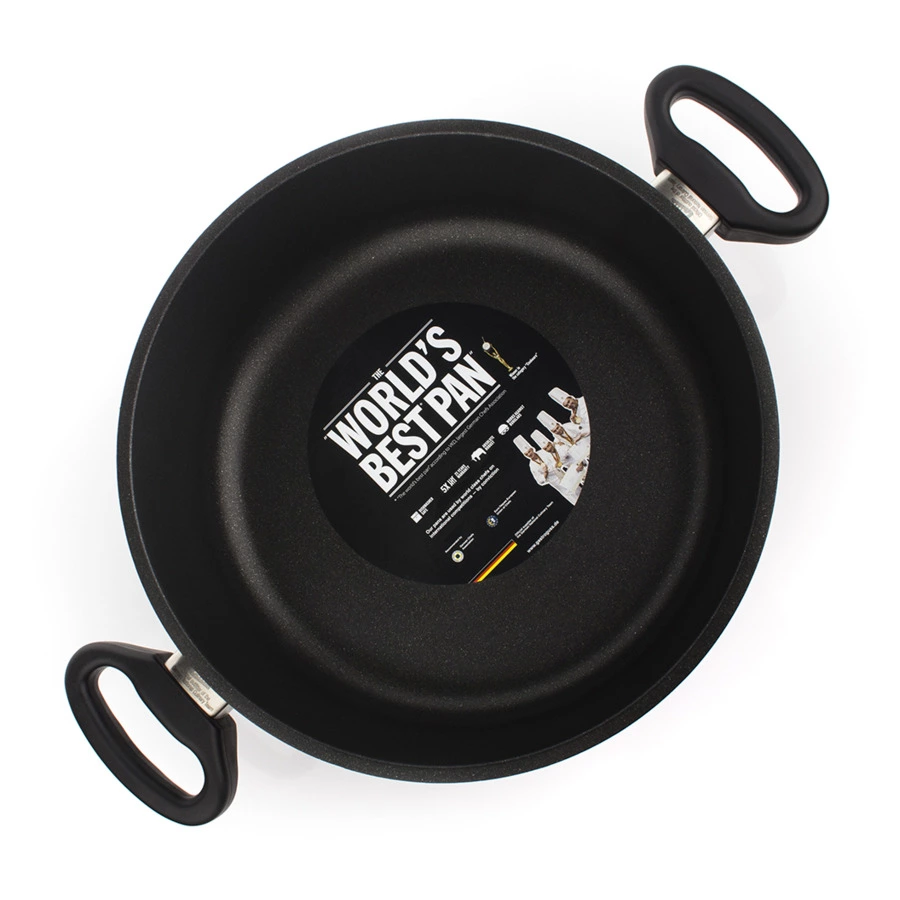 Сотейник с двумя ручками AMT Frying Pans 26х8 см, алюминий литой