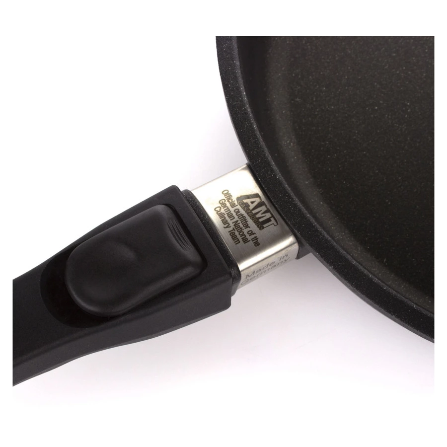 Ковш со съемной ручкой АМТ 18 см, алюминий литой, черный