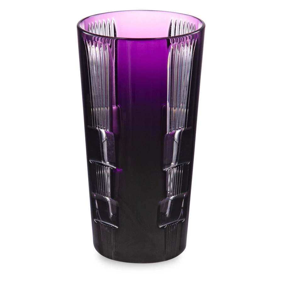 Ретро Стакан высокий Ajka Crystal  290 мл, аметист