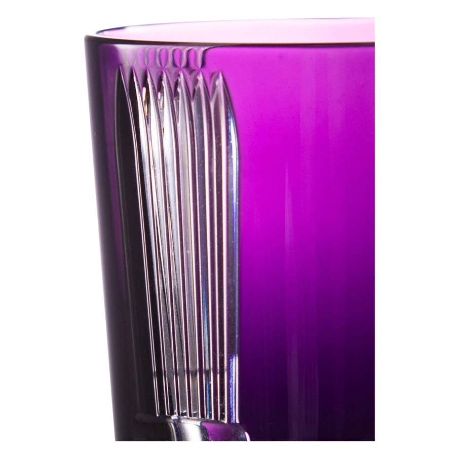 Ретро Стакан высокий Ajka Crystal  290 мл, аметист