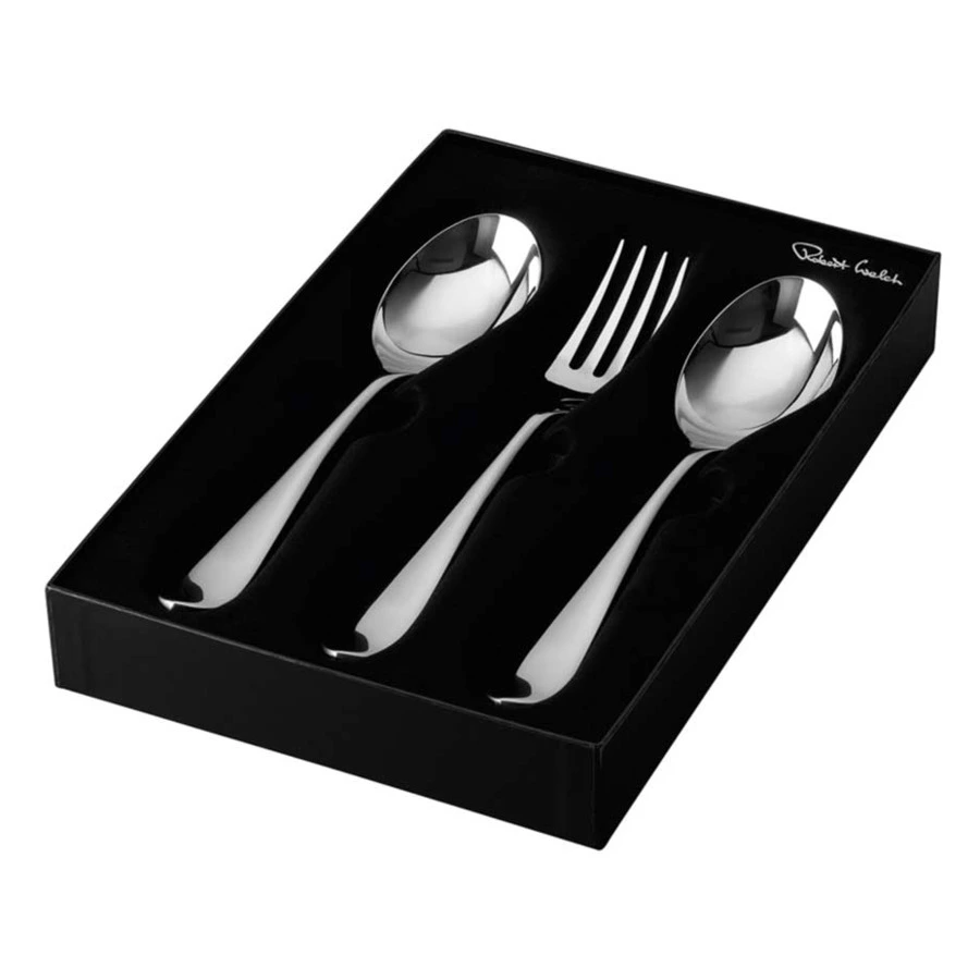 Набор столовых приборов Robert Welch Иона Брайт на 1 персону 3 предмета, сталь нержавеющая