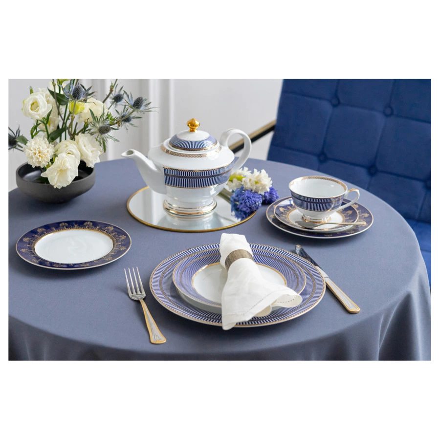 Набор столовых приборов Face Falperra Gold на 6 персон 24 предмета,  деревянная коробка