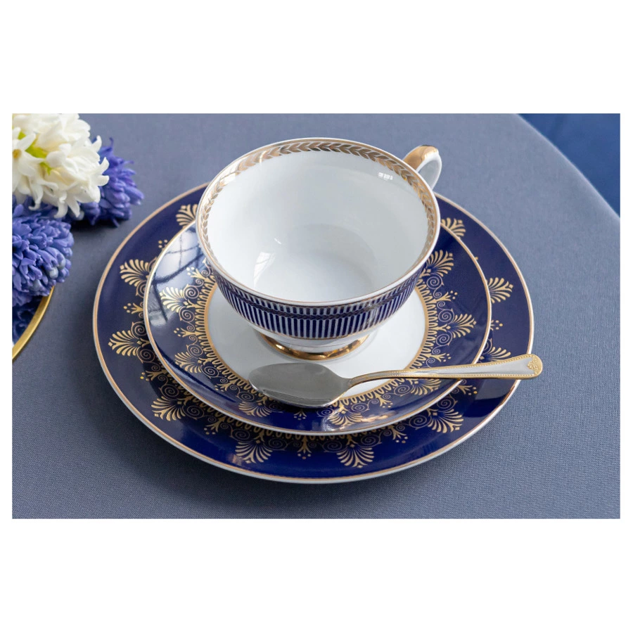 Набор столовых приборов Face Falperra Gold на 6 персон 24 предмета,  деревянная коробка