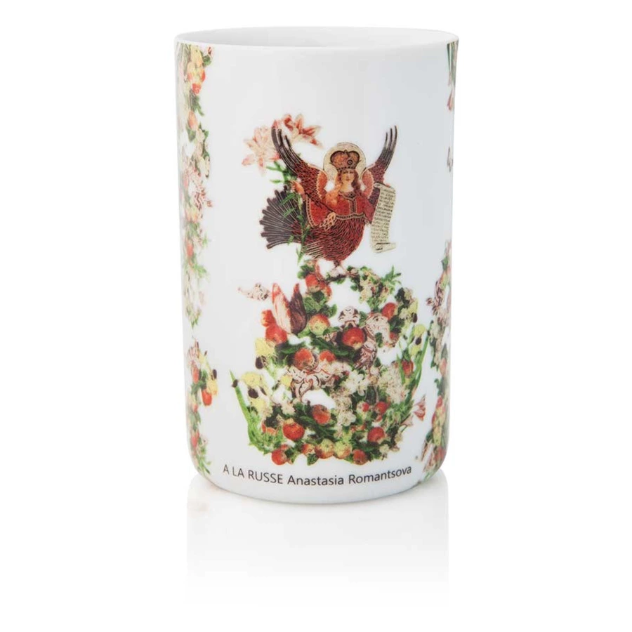 Чашка-бокал для горячих напитков Furstenberg Райская птица, лимвып 150шт, А Романцова